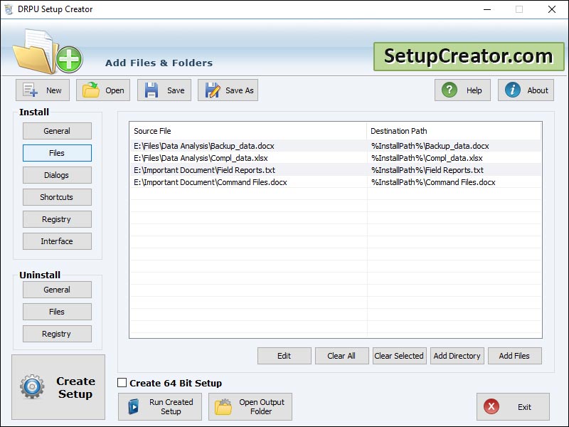 Setup Creator 4.6.0.1