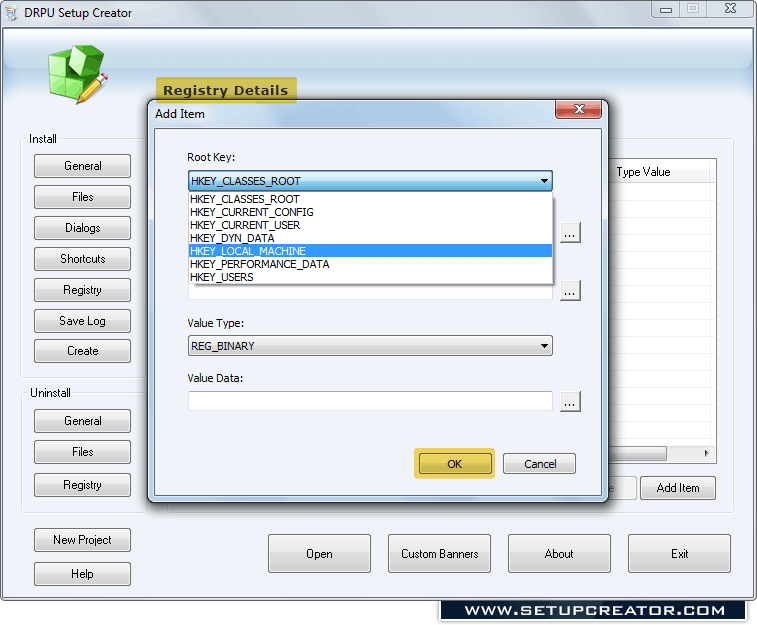 Registry Details