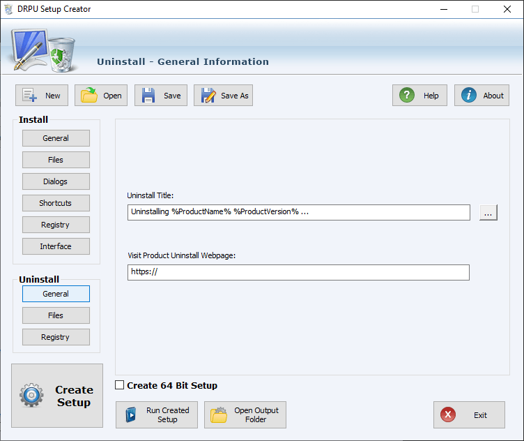 Uninstall - General Information Uninstall - General Information